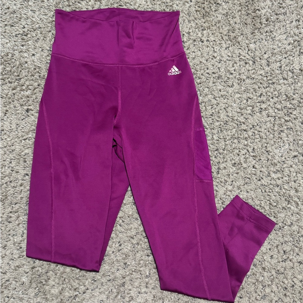 Adidas Purple Leggings